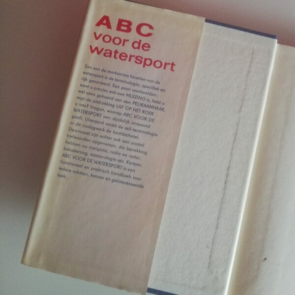 ABC voor de watersport - J.F. Brongers