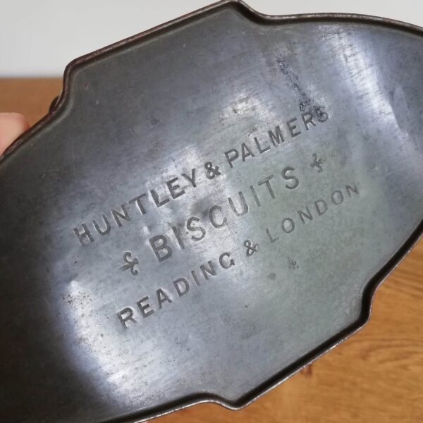 Vintage blik Huntley & Palmers biscuits