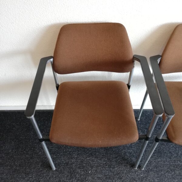 Set van 2 retro stoelen