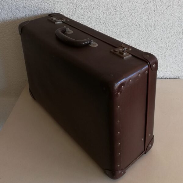 Vintage koffer donkerbruin