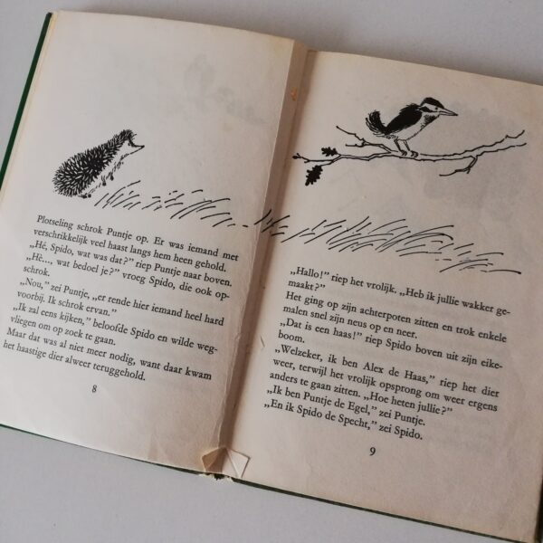 Puntje en Spido vintage kinderboek