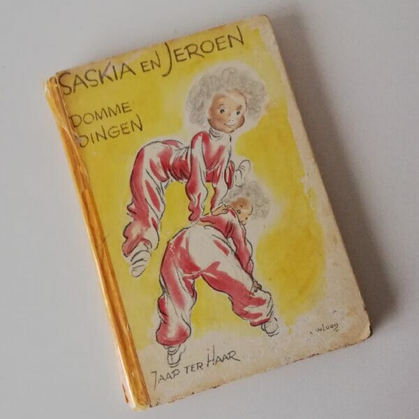 Vintage boekje - Saskia en Jeroen Domme dingen