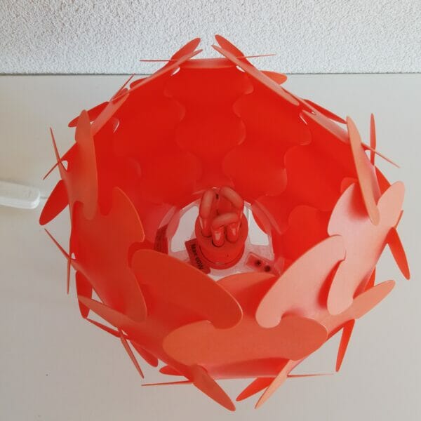 Oranje Ikea Fillsta Puzzle Lamp