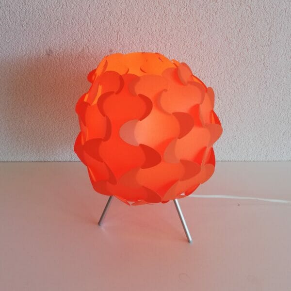 Oranje Ikea Fillsta Puzzle Lamp