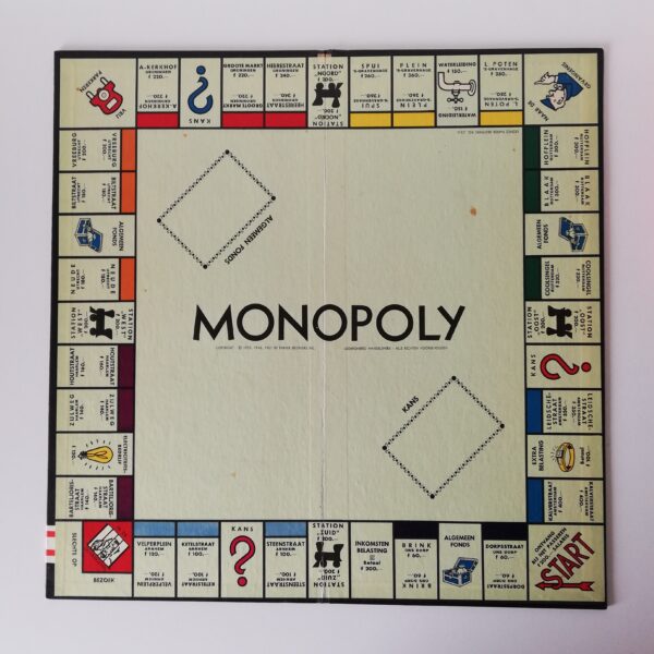 Monopoly de luxe uit de jaren 60