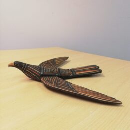 Vintage houten vogel