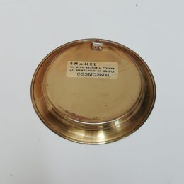 Enamel on real bronze & copper