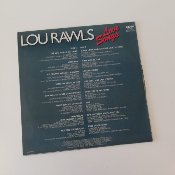 LP Lou Rawls love songs