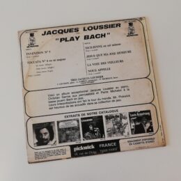 LP Jacques Loussier - Play Bach