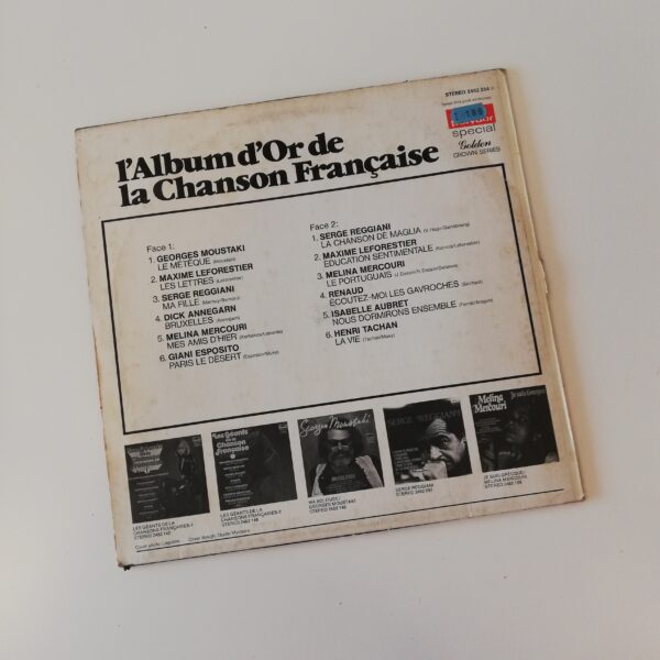 LP l'Album d'or de la chanson francaise