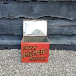 Groot blik Kremer's koffie en thee