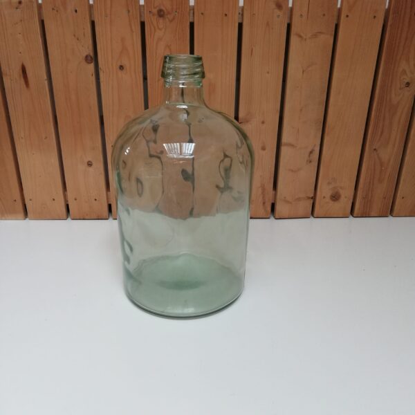 Grote glazen fles 40 cm