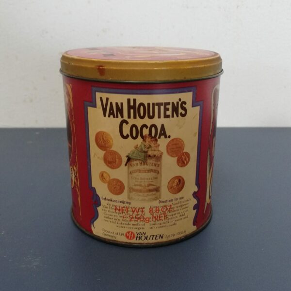 Van Houten's cacao blik