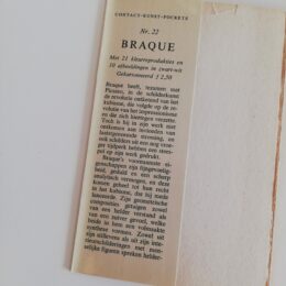 Braque - Contact kunst pockets 22
