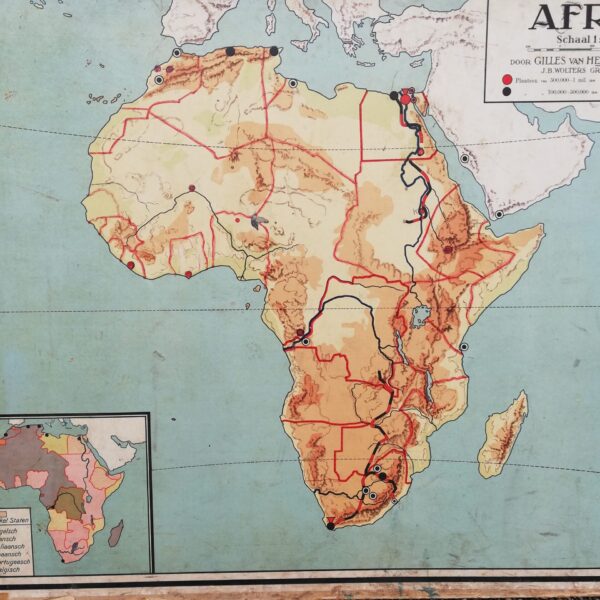 Schoolplaat Afrika